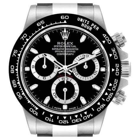 rolex daytona 116500 lunette noir